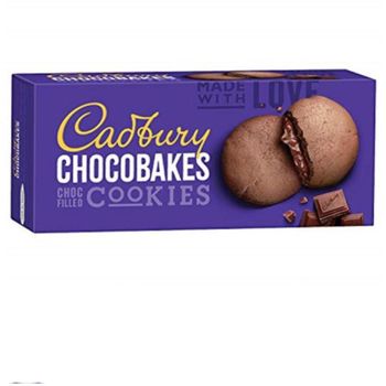Cadbury Chocobakes Choc Filled Cookies 75g