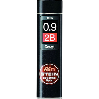 Pentel Ain Stein Pencil Lead 36's 0.9mm 2B  
