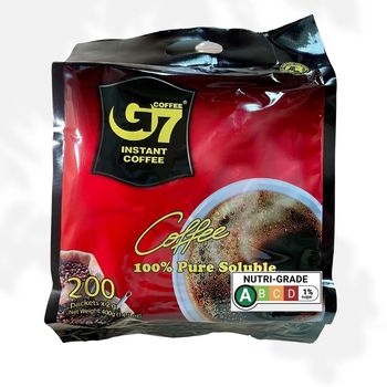 Trung Nguyen G7 Pure Black instant coffee - Bag 200 sachets