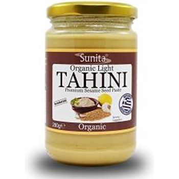 Sunita Greek Sesame Spread Organic Light Tahini 280g Pack Of 3