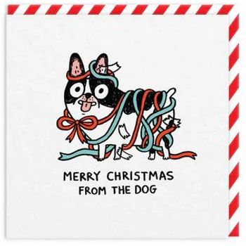 Ohh Deer Merry Christmas From The Dog