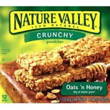 Nature Valley Crunchy Granola Bars Oats N Honey 252g