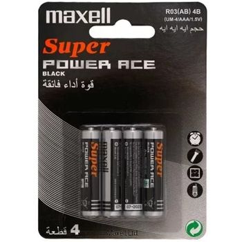 Maxell Super Power 4 x AAA