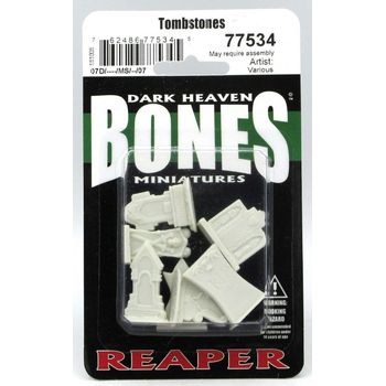 Reaper Miniatures Reaper Dark Heaven Bones: Tombstones