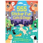 Imagine That Publishing 555 Sticker Fun Cats And Dogs