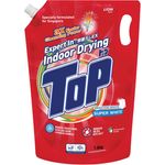 Top Liquid Detergent Refill Super White 1.6kg