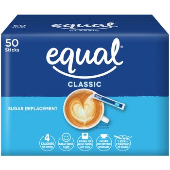 Equal Classic Sweetener Stick 50pcs 1g