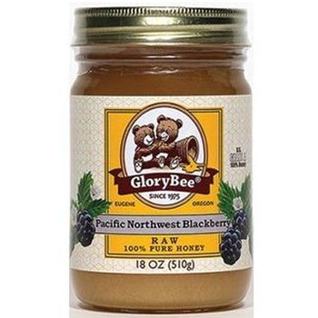 GloryBee Raw Pacific Northwest Blackberry Blossom Honey 510g