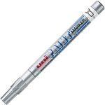 Uni Ball Fine Tip Permanent Marker Silver