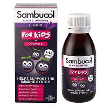 Sambucol for Children Black Elderberry Extract 120ml | Exp: 08/2026 BUY 3 GET 1 FREE