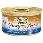 Purina Fancy Feast Ocean Whitefish & Tuna Feast In Seafood Gravy 85g