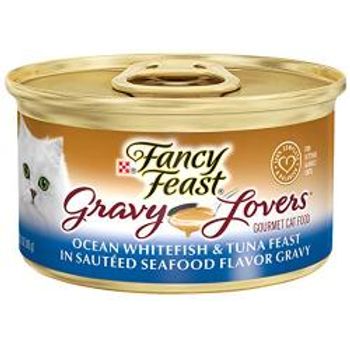 Purina Fancy Feast Ocean Whitefish & Tuna Feast In Seafood Gravy 85g