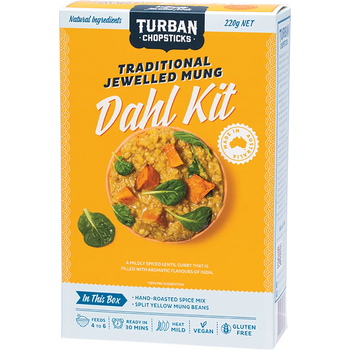 Turban Chopsticks Traditional Jewelled Mung Dahl 220g