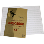 Uni Paper A4 Music Book 40'S S-MZ 1003