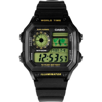 Casio Classic Black Watch Ae1200whb-1b