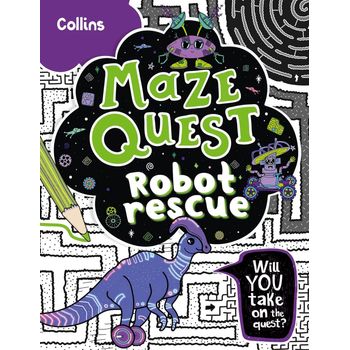 HarperCollins Publishers Maze Quest Robot Rescue