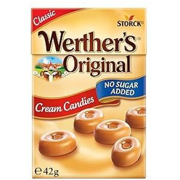 Storck Werther's Original No added Sugar 10pcs x 42g