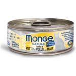 Monge Cat Canned Food Natural Tuna And Chicken With Corn 80g