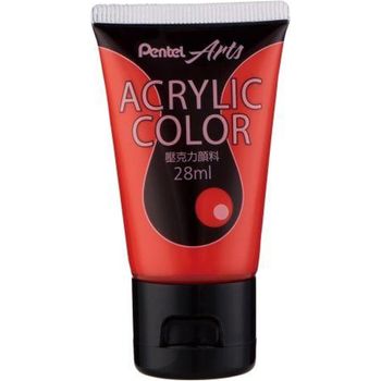 Pentel Acrylic Colour Paint Wa2 Vermillion