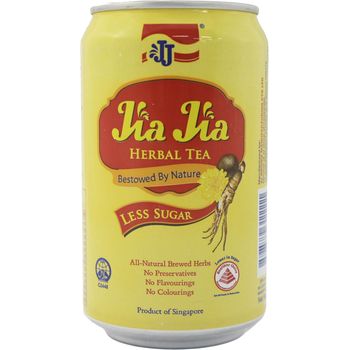 Jia Jia Herbal Tea Less Sugar 330ml