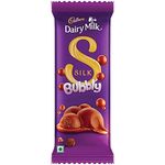 Cadbury Dairy Milk Silk Bubbly Chocolate Bar 46g