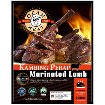 Opah Marinated Lamb Kambing Perap 650g