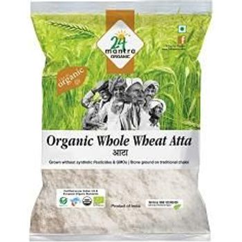 24 Mantra Organic Whole Wheat Atta 1kg