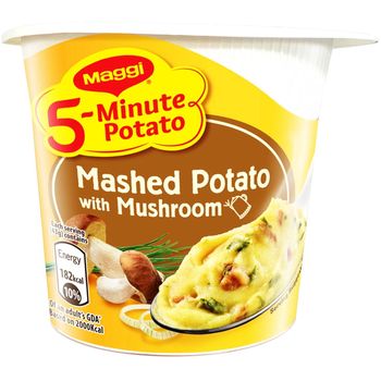 Maggi 5 Minute Instant Mashed Potato Mushroom 43g