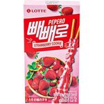 Lotte Pepero Strawberry Pink 37g
