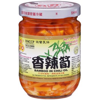 AAA Preserved Vegetables Bamboo In Chili Oil 170g