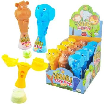 Beardy Safari Flip Pop Candy 1pc