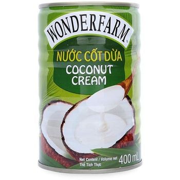 Wonderfarm Coconut Cream 400ml