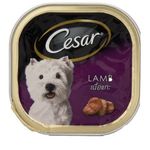 Cesar Lamb Dog Food Can Foil Tray 100g