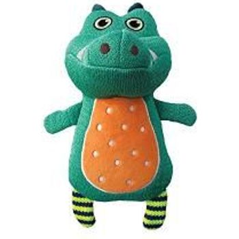Kong Whoopz Gator Dog Toy Green Medium