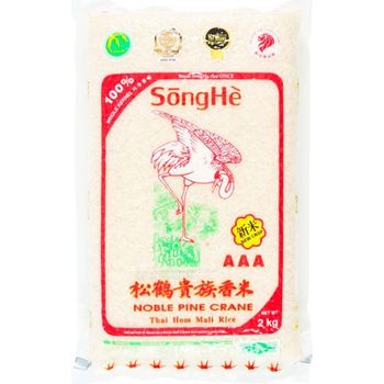 SongHe Whole Kernel Thai Hom Mali Rice 2kg