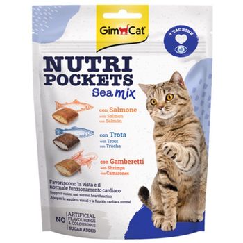 Gim Cat Nutri Pockets Sea Mix Treats 150g
