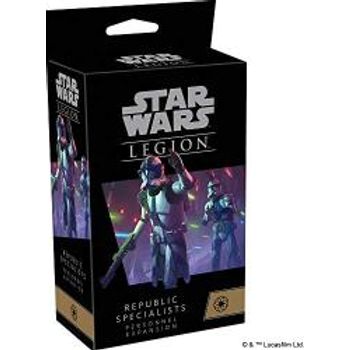 Atomic Mass Games Star Wars Legion Republic Specialists Personnel Expansion Two Player Miniatures Battle Game Strategy