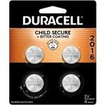 Duracell 66389 Dura4pk 3v 2016 Battery 4 Count 4 Count