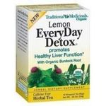 Tea Everyday Organic Detox Lmn 16 Bag Value Bulk Multipack