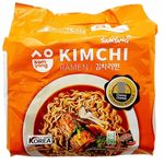 Samyang Ramen Kimchi Sauce Flavor Instant Ramen Pack 5 x 80g