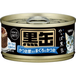 Aixia Kuro-Can Mini Tuna And Skipjack Tuna with Dried Skipjack Canned Cat Food