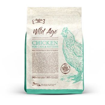 Absolute Bites Wild Age Dry Cat Food Chicken 1.5kg