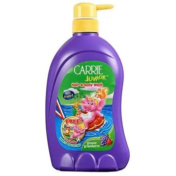 Carrie Junior Hair And Body Wash Groovy Grapeberry 700ml