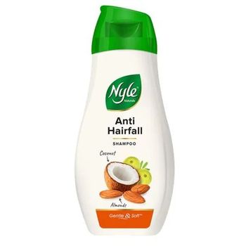 Nyle Naturals Anti Hairfall Shampoo With Coconut And Almonds 180g