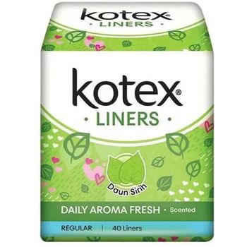 Kotex Pantiliners Scented Regular 40s 15cm
