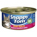 Snappy Tom Heart Health Cat Food Mackerel Oceanfish & Salmon 85g