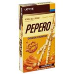 Lotte Pepero Chocolate And Biscuit Stick Golden Crunchy 32g