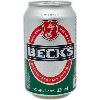 Beck's Beer 330ml Can