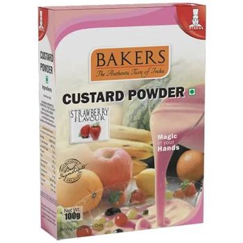 Bakers Custard Powder Strawberry Flavour 100g