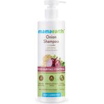 Mamaearth Onion Shampoo for Hair Fall Control 400ml